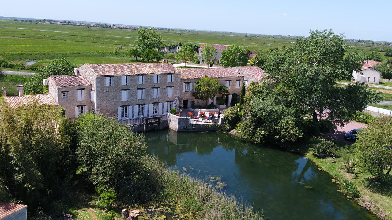 Logis Hotel Le Moulin De Chalons Le Guâ Exteriör bild